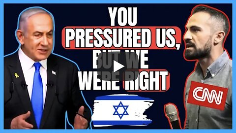 Netanyahu SCHOOLS CNN Reporter On Israel's War On Hamas & Hezbollah