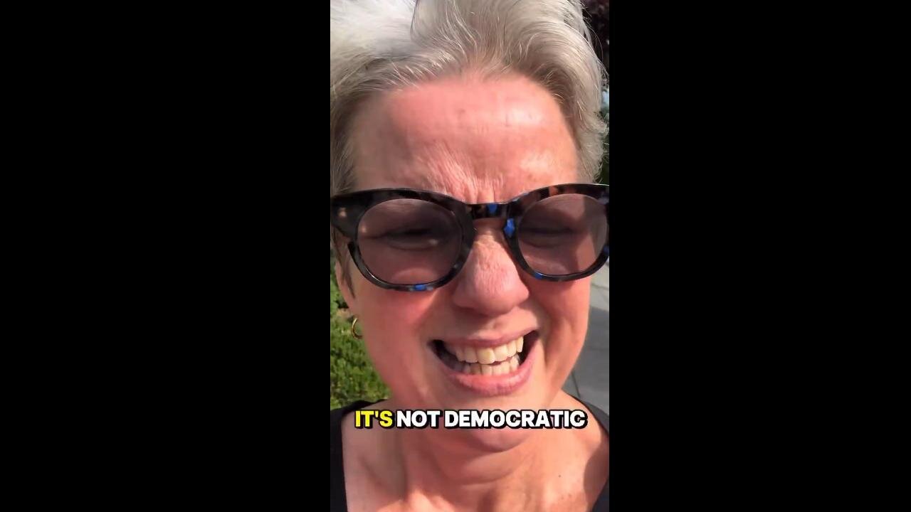 Angry DC resident doesn't think crime is that bad - says she's heading to a Trump protest