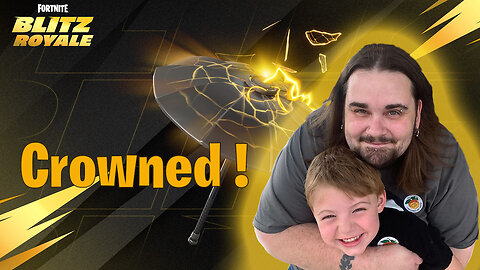 Crowned! in Fortnite Blitz Royale (Just The Win)