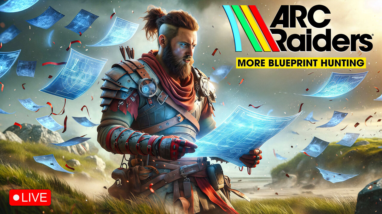 🔴LIVE - VIKINGNILSEN - MORE BLUEPRINT HUNTING - ARC RAIDERS