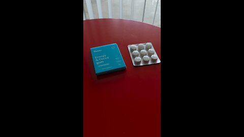 Neuro Energy Caffeine Gum/Mints for Energy & Focus - Sugar-Free with L theanine, Caffeine,