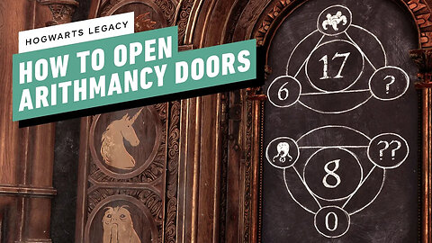 Hogwarts Legacy - How to Open Arithmancy Puzzle Doors