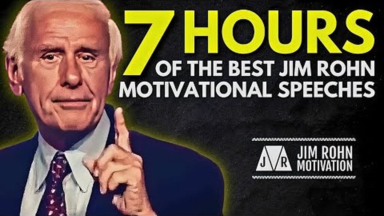 7 HOURS of Jim Rohn Motivational Speeches to Study Every Week | Jim Rohn Motivation