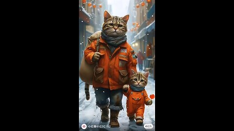 bussiness man cat