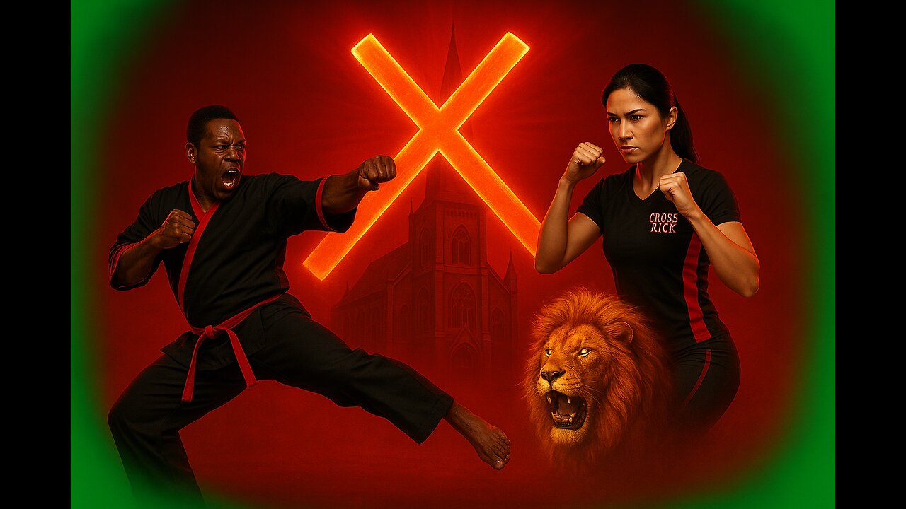 Cross kick Studio Films Green SCREEN