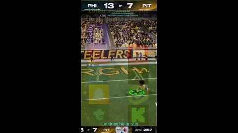 First Score, 2nd Half PIT 13 vs PHI 13 #AllMadden #Madden25 #NFLmadden #madden