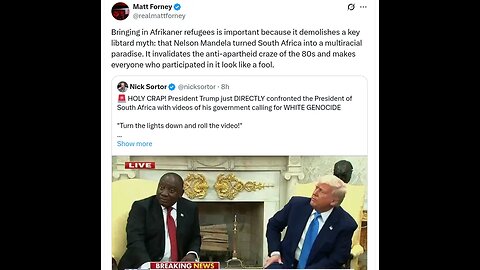 liberal satanic democrat cult klan fake news exposed covering up South Africa white farmer massacre