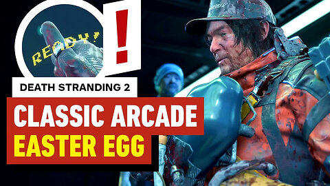 A Classic Arcade Game Is Secretly Tucked Inside Death Stranding 2 ｜ DS2 Eas