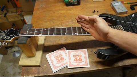 HOW TO RESTRING AN ELECTRIC GUITAR