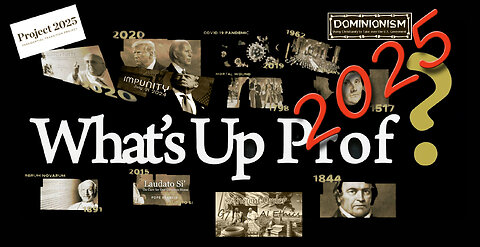 What's Up Prof? Ep218 Trump's Golden Age, Card, & Dome - Babylon Rising Walter Veith & Martin Smith