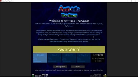 Anti-Idle: The Game (Flash Game)