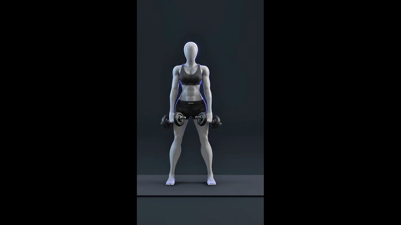 How to Grow 3D Shoulders Using Just Dumbbells