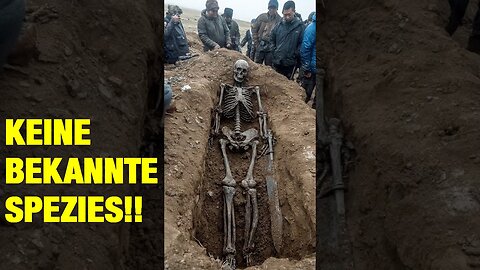 7Meter 60 großes Kriegerskelett neben riesigem Schwert in Mongolei gefunden