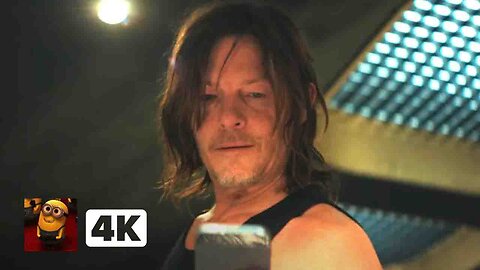 Ballerina (2025) 4K - Daryl Dixon & Agent Paloma Team Up _ Movieclips