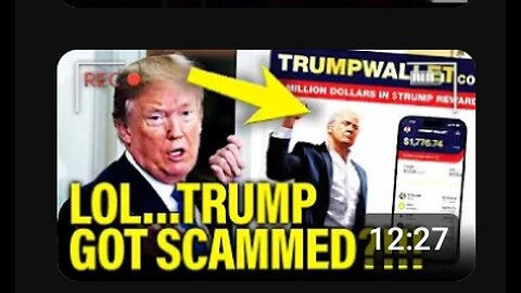 Trump gets Utterly duped as scammer Flips the script