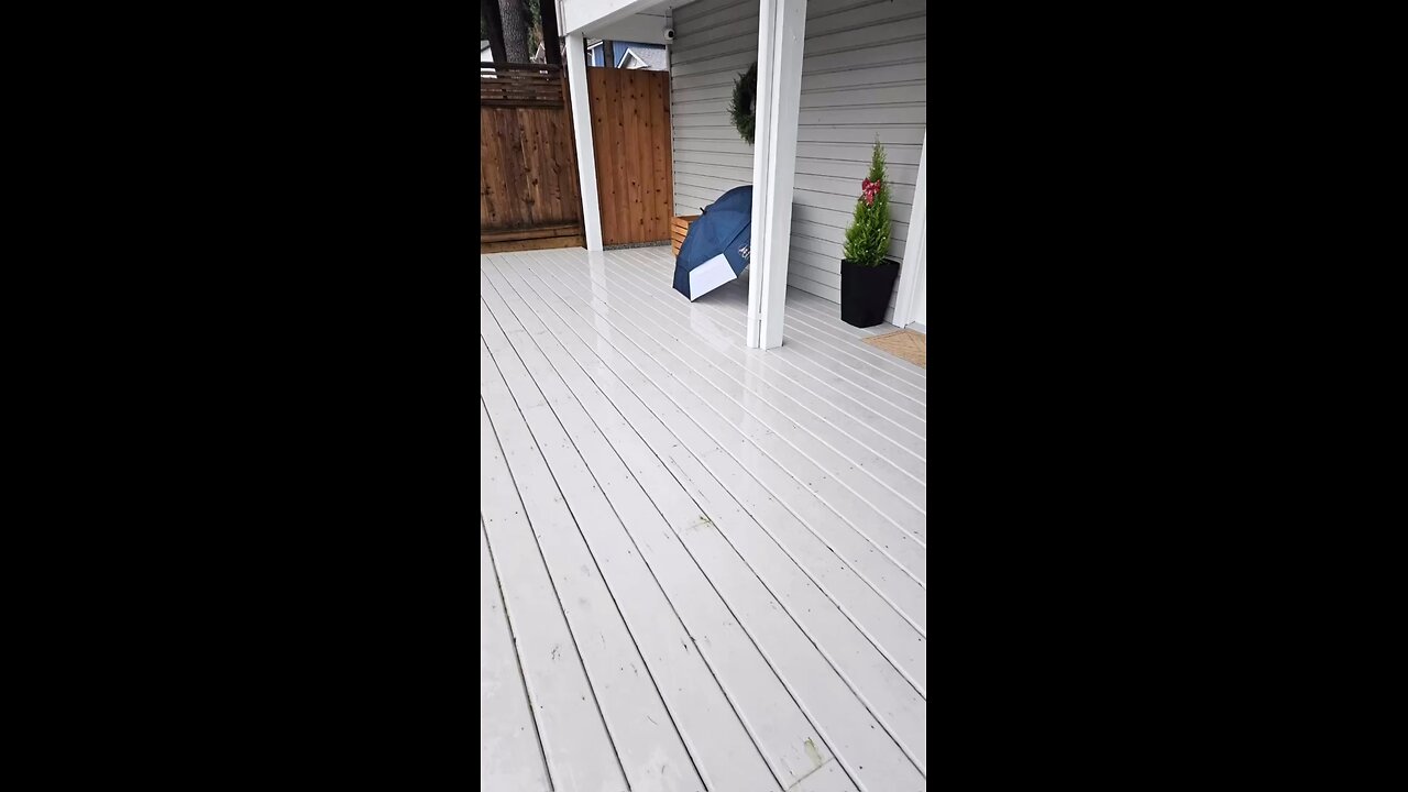 Before and after of our deck remodel project in delta