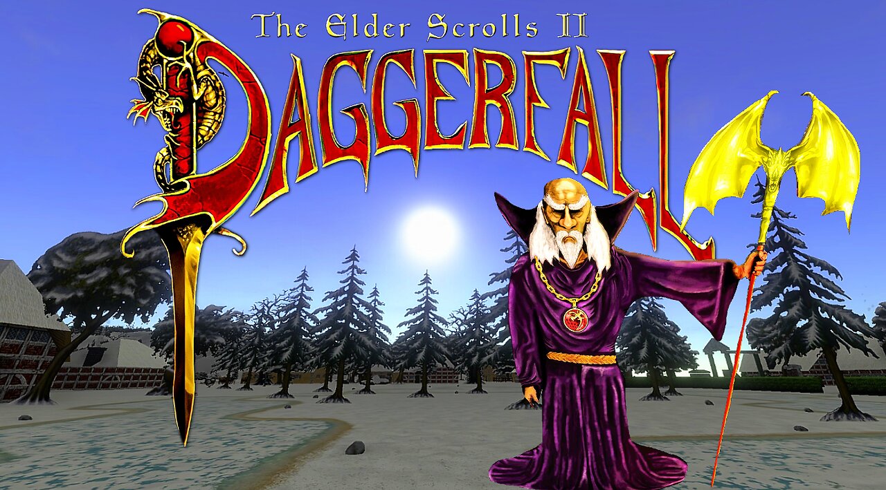 Elder Scrolls 2 Daggerfall Wizard Playthrough: Part 1 (Unity with Mods 2025)