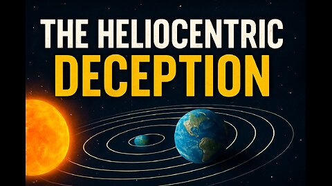 The Heliocentric Deception: Why the Earth is Not What They Told You