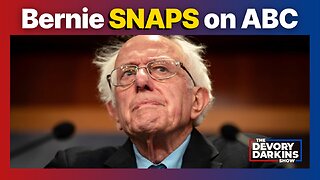 Bernie SNAPS when asked about AOC replacing Schumer