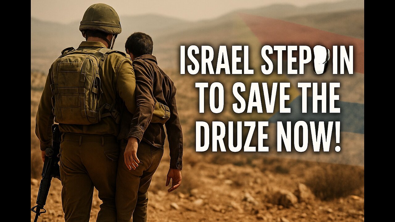 If Israel Deserves Criticism, It’s for THIS — Saving the Druze in Syria!