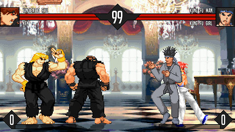 MUGEN - Vindicated Ryu & Ken vs. Kung Fu Man & Kung Fu Girl - Download