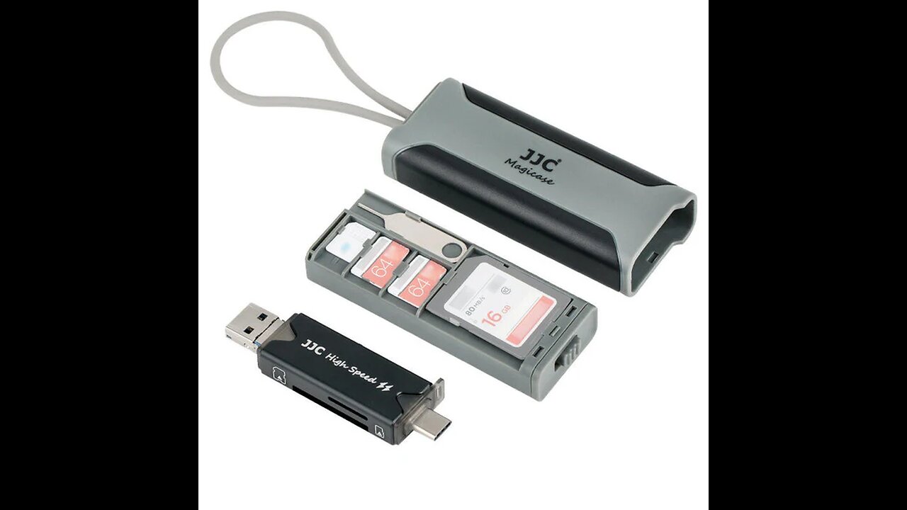 Multifunctional Memory Card Box Card Reader 2-In-1