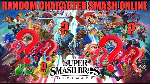 Super Smash Bros Ultimate but with Random Characters