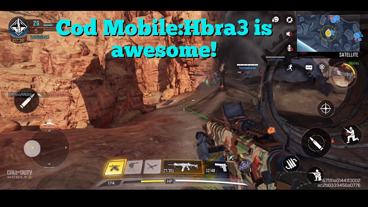 Cod Mobile:The Hbra3 is awesome!