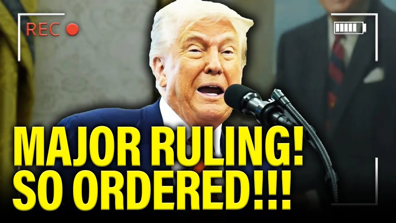 Federal Judges Make MAJOR RULING on Trump TARIFFS