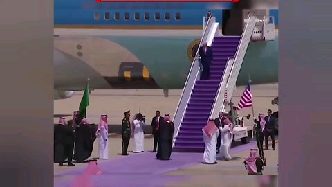 Trump escorted in Saudi airspace—major global buzz. #japdmedia #PnDmart #japd #Trump #breakingnews