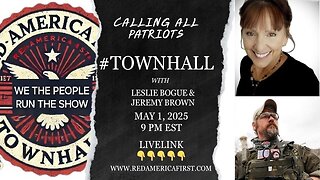#TOWNHALL-From Chains to Freedom: Leslie Bogue & Jeremy Brown Jan6th -LiveLink: RedAmericaFirst.com