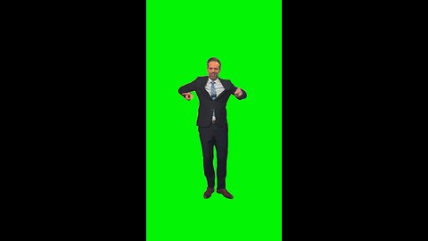 Weatherman Dancing | Green Screen