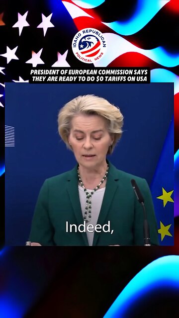 EU Agrees to Zero Tariffs on USA