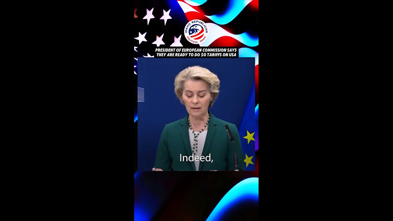 EU Agrees to Zero Tariffs on USA