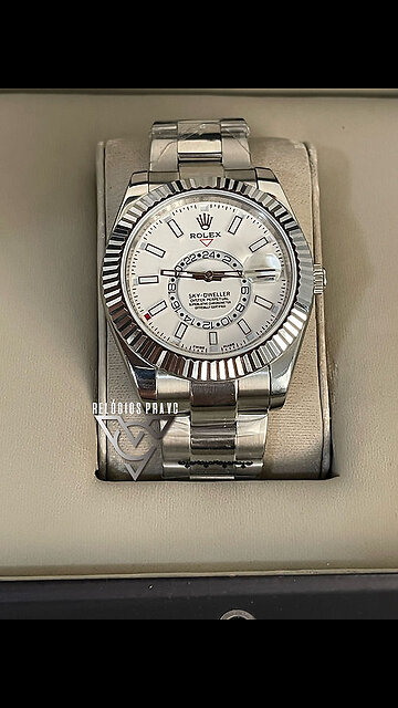 Rolex Sky-Dweller – Sofisticação e Tecnologia para Viajantes Exigentes