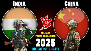 India vs China Military Power Comparison 2025 | China vs India Military Power 2025