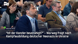 "Ist der Kanzler beunruhigt?" – Warweg fragt nach Kampfausbildung deutscher Neonazis in Ukraine
