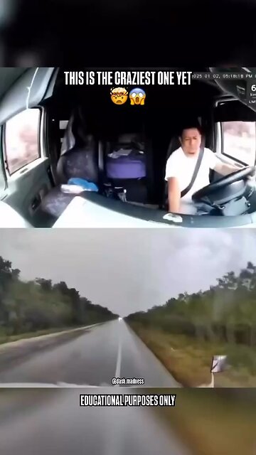 Tractor trailer crashes into other vehicle then burst into flames!!!!🔥