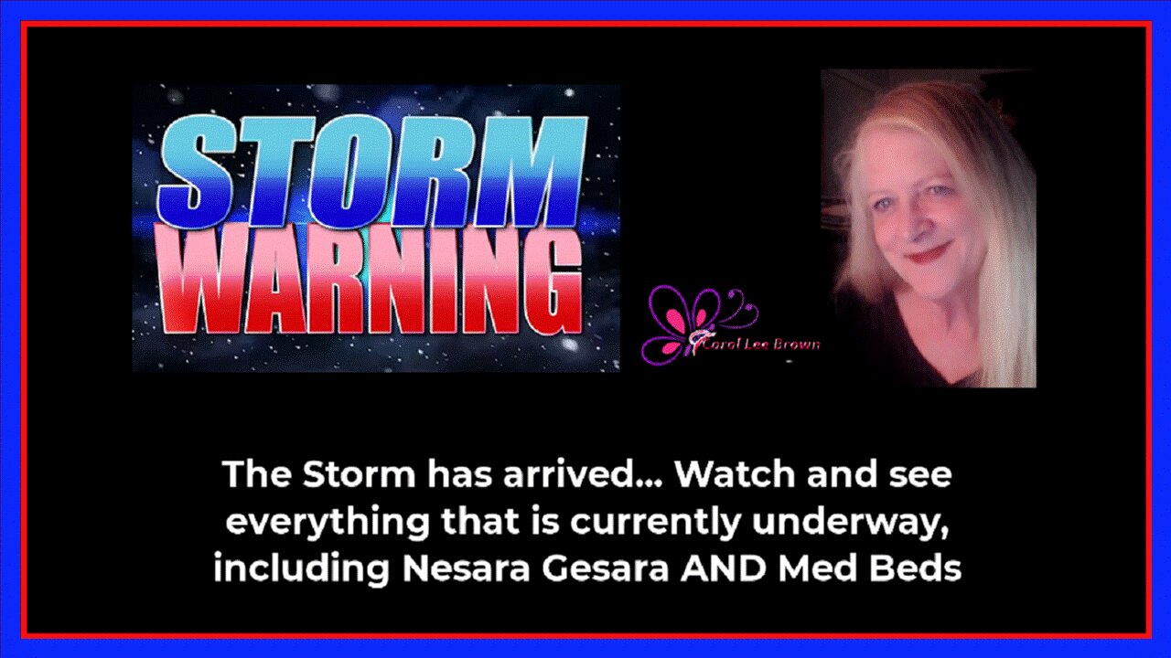 💥THE STORM "HAS" ARRIVED... LEARN WHAT IS HAPPENING TODAY! 💥