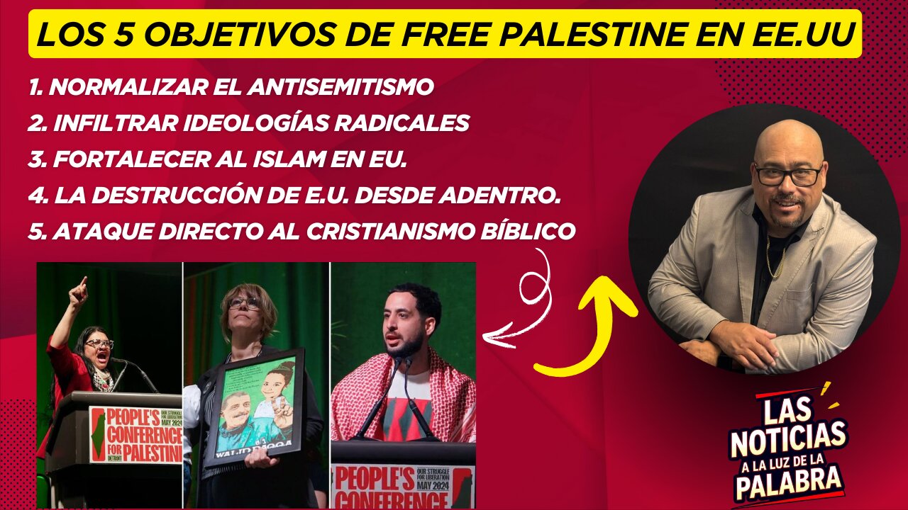 Los 5 objetivos perversos de Free Palestine en EE.UU.