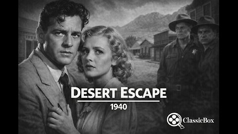 DESERT ESCAPE (1940) | Full Movie | Warren Hull & Isabel Jewell | Crime Thriller | ClassicBox Films