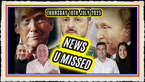 CHARLIE WARD DAILY NEWS WITH CHARLIE WARD, PAUL BROOKER WARREN THORNTON THURSDAY 10TH JULY 2025