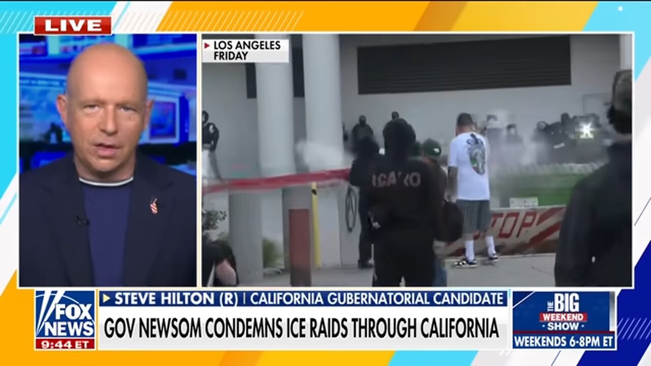 'TOTALLY SHAMELESS': Hilton slams Newsom over ICE raid condemnation