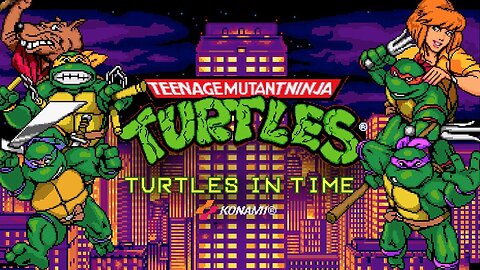 Teenage Mutant Ninja Turtles: Turtles in Time - Leonardo (No commentary)