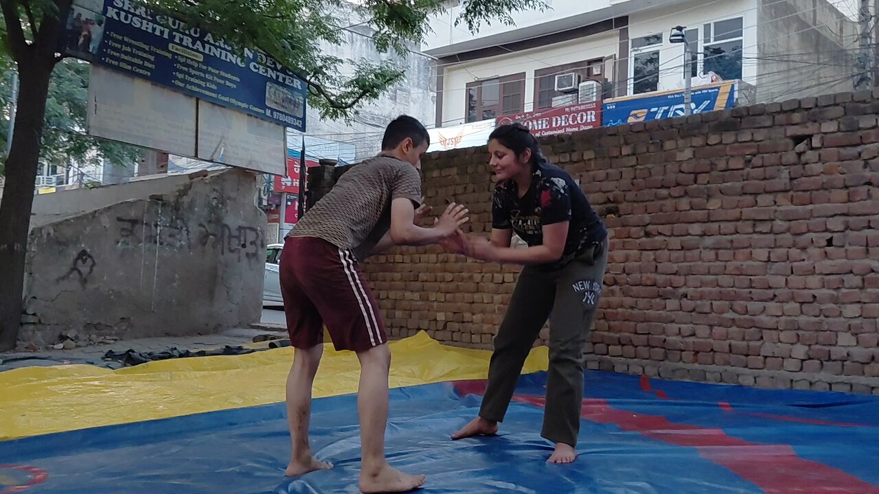 wrestling
