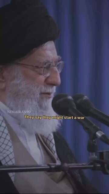 Iran’s Supreme Leader Sayyed Ali Khamenei Rejects War & Talks: “No War, No Negotiation”
