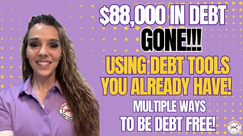 Your Debt GONE...without Cash Flow! Multiple Ways to Get OUT of DEBT!