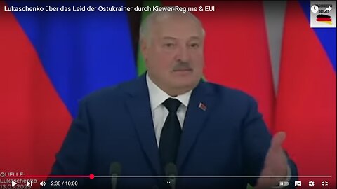 Lukaschenko und seine Sicht auf die Ukraine