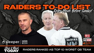 Can the Raiders Fix Their Roster Fast?