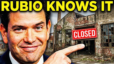 IT WAS DELIBERATE: Rubio Exposes the 50-Year Plot